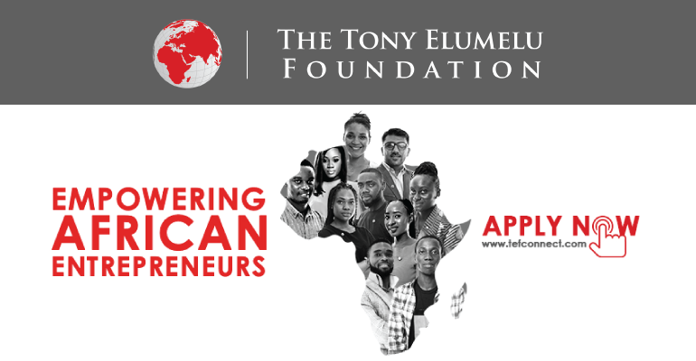 Applications for Tony Elumelu Foundation