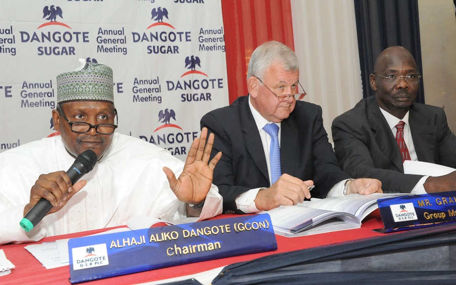 Dangote Sugar Refinery Dividend