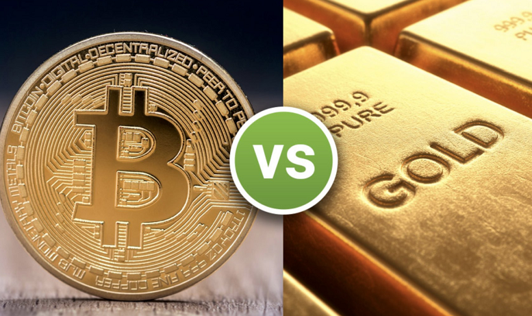 Gold rallies as Bitcoin languishes around $56K