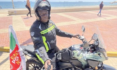 Nigerian Biker Kunle Adeyanju