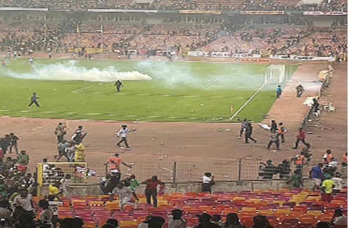 Abuja stadium violence