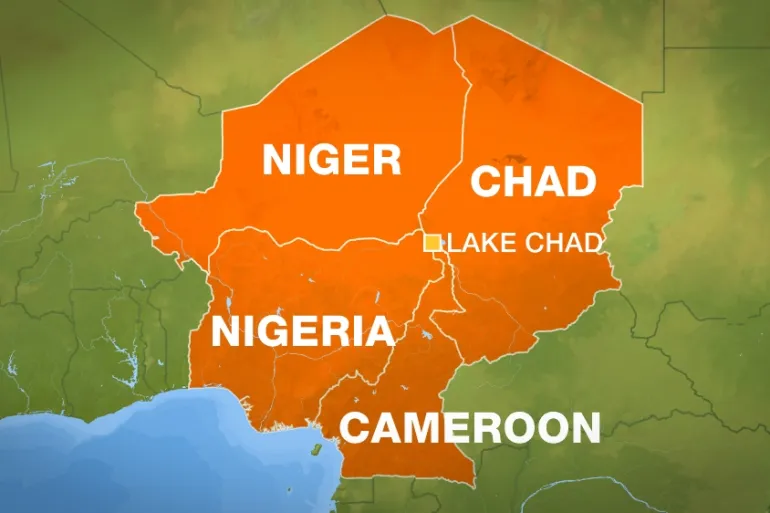 Countries in the lake chad region