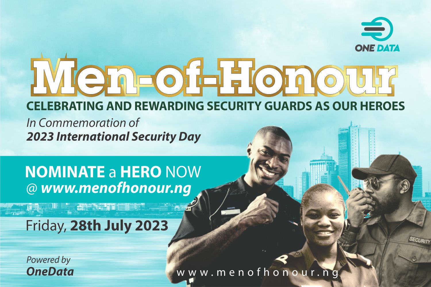 OneData Opens Portal to Appreciate Gallant Security Guards July 28