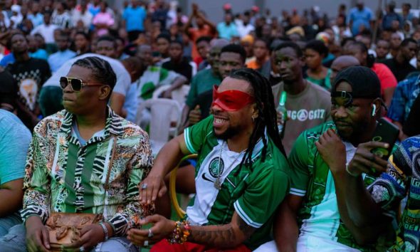 Unity in Victory: TECNO's Bold Move Amplifies Community Spirit at AFCON Showdown In a bold move to immerse Nigerian football enthusiasts in the AFCON semi-final clash between the Super Eagles of Nigeria and the Bafana Bafana boys of South Africa, TECNO turned Ojo Square in Yaba into a vibrant arena of football enthusiasm. The crowd, buzzing with energy, witnessed not just a game but a dynamic spectacle where TECNO's commitment to community engagement took centre stage. As the Super Eagles dazzled on the field, the atmosphere crackled with anticipation, and TECNO seized the moment, transforming the viewing party into a carnival of surprises. Amidst spirited games, cheers, and jubilation, the crowd celebrated each goal as TECNO elevated the experience with unexpected thrills. The climax came with Nigeria's victory, celebrated in a crescendo of unity as Mr Real dazzled with his tune, Legbegbe. Amidst the jubilation, Jason Akpanema emerged as the fortunate winner of the TECNO SPARK 20 device by correctly predicting the match's outcome, igniting a new wave of applause. The TECNO SPARK 20 Viewing Party wasn't just about football; it was a testament to TECNO's bold approach to community engagement, turning moments into memories that resonate far beyond the pitch. It was a swell time, and these pictures only give a sneak peek into what was happening at the TECNO SPARK 20 Viewing Party.