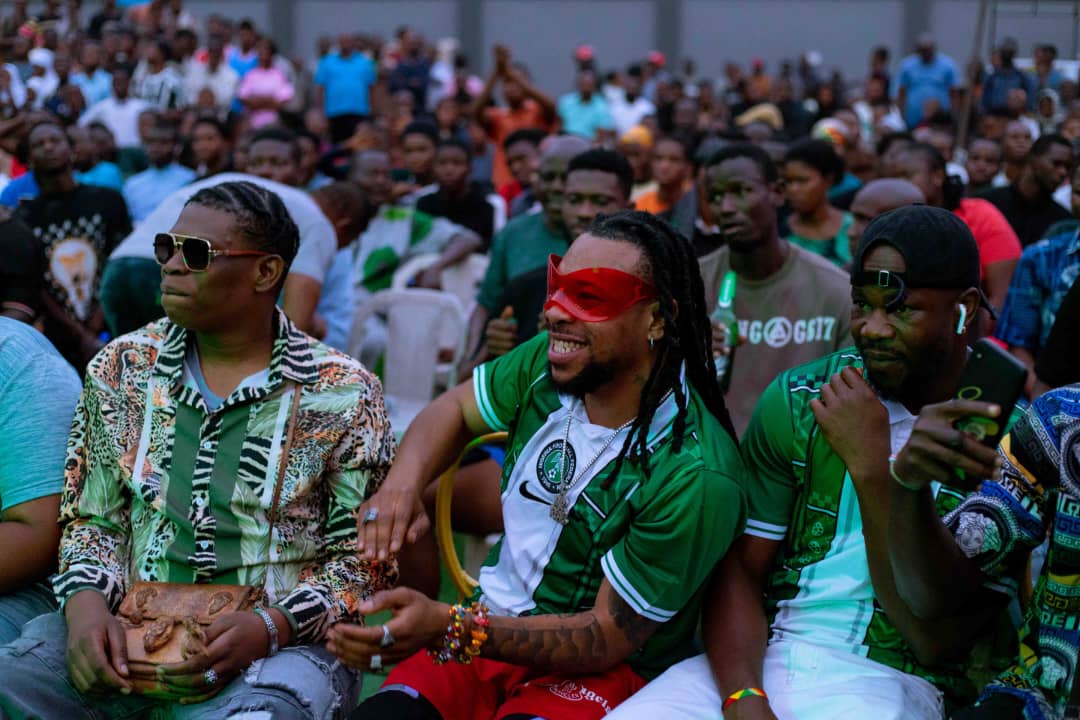 Unity in Victory: TECNO's Bold Move Amplifies Community Spirit at AFCON Showdown In a bold move to immerse Nigerian football enthusiasts in the AFCON semi-final clash between the Super Eagles of Nigeria and the Bafana Bafana boys of South Africa, TECNO turned Ojo Square in Yaba into a vibrant arena of football enthusiasm. The crowd, buzzing with energy, witnessed not just a game but a dynamic spectacle where TECNO's commitment to community engagement took centre stage. As the Super Eagles dazzled on the field, the atmosphere crackled with anticipation, and TECNO seized the moment, transforming the viewing party into a carnival of surprises. Amidst spirited games, cheers, and jubilation, the crowd celebrated each goal as TECNO elevated the experience with unexpected thrills. The climax came with Nigeria's victory, celebrated in a crescendo of unity as Mr Real dazzled with his tune, Legbegbe. Amidst the jubilation, Jason Akpanema emerged as the fortunate winner of the TECNO SPARK 20 device by correctly predicting the match's outcome, igniting a new wave of applause. The TECNO SPARK 20 Viewing Party wasn't just about football; it was a testament to TECNO's bold approach to community engagement, turning moments into memories that resonate far beyond the pitch. It was a swell time, and these pictures only give a sneak peek into what was happening at the TECNO SPARK 20 Viewing Party.