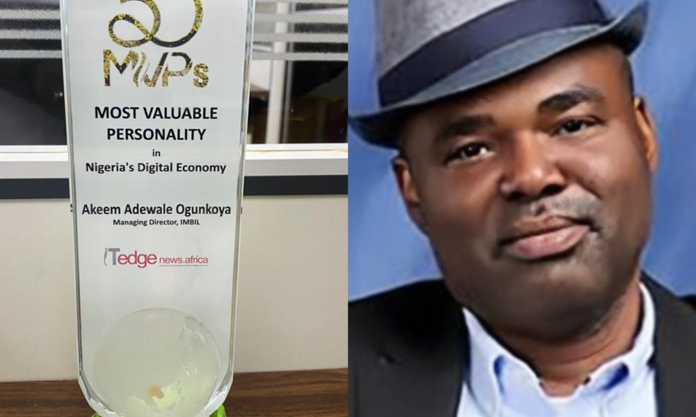 IMBIL Boss Akeem Ogunkoya Shines at 2024 Digital Economy Awards ...