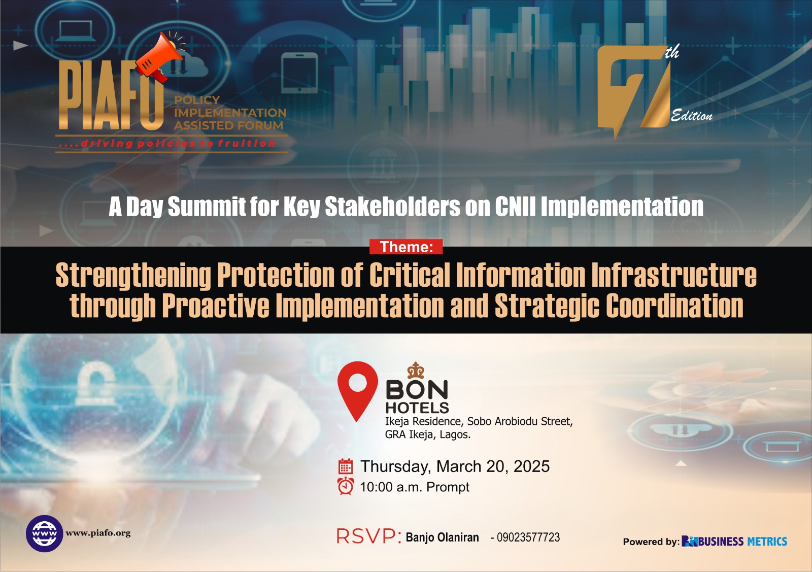 CNII: PIAFo Unites Stakeholders to Explore Telecom Infrastructure Protection Strategies