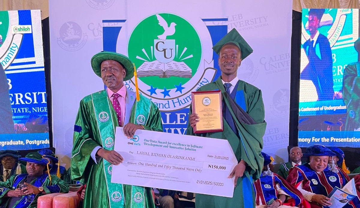 OneData Partners Caleb University