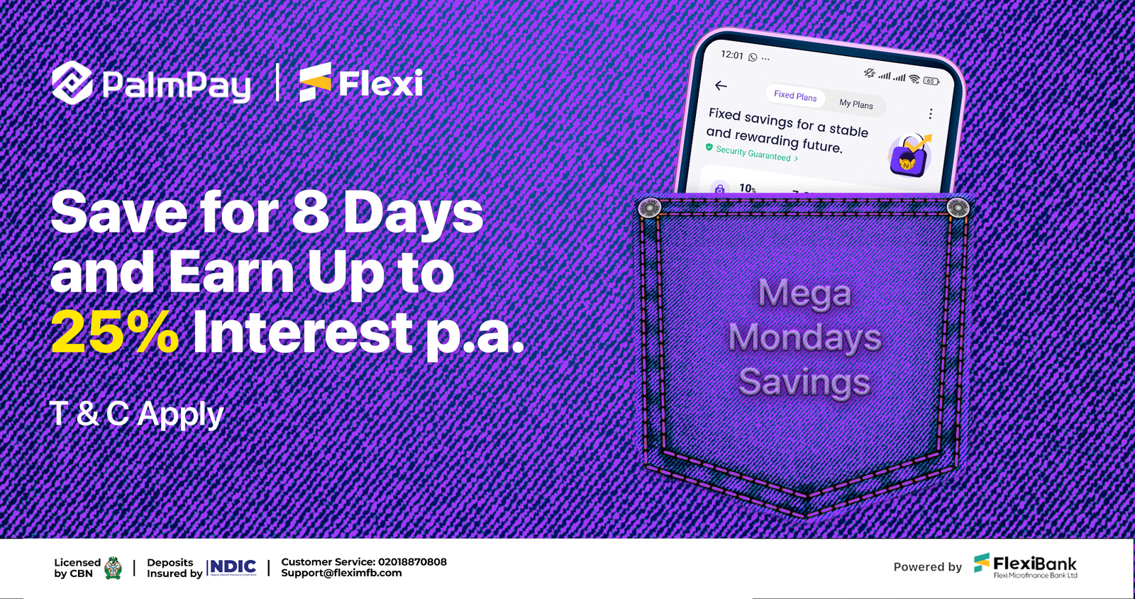 Palmpay Mega Savings Monday